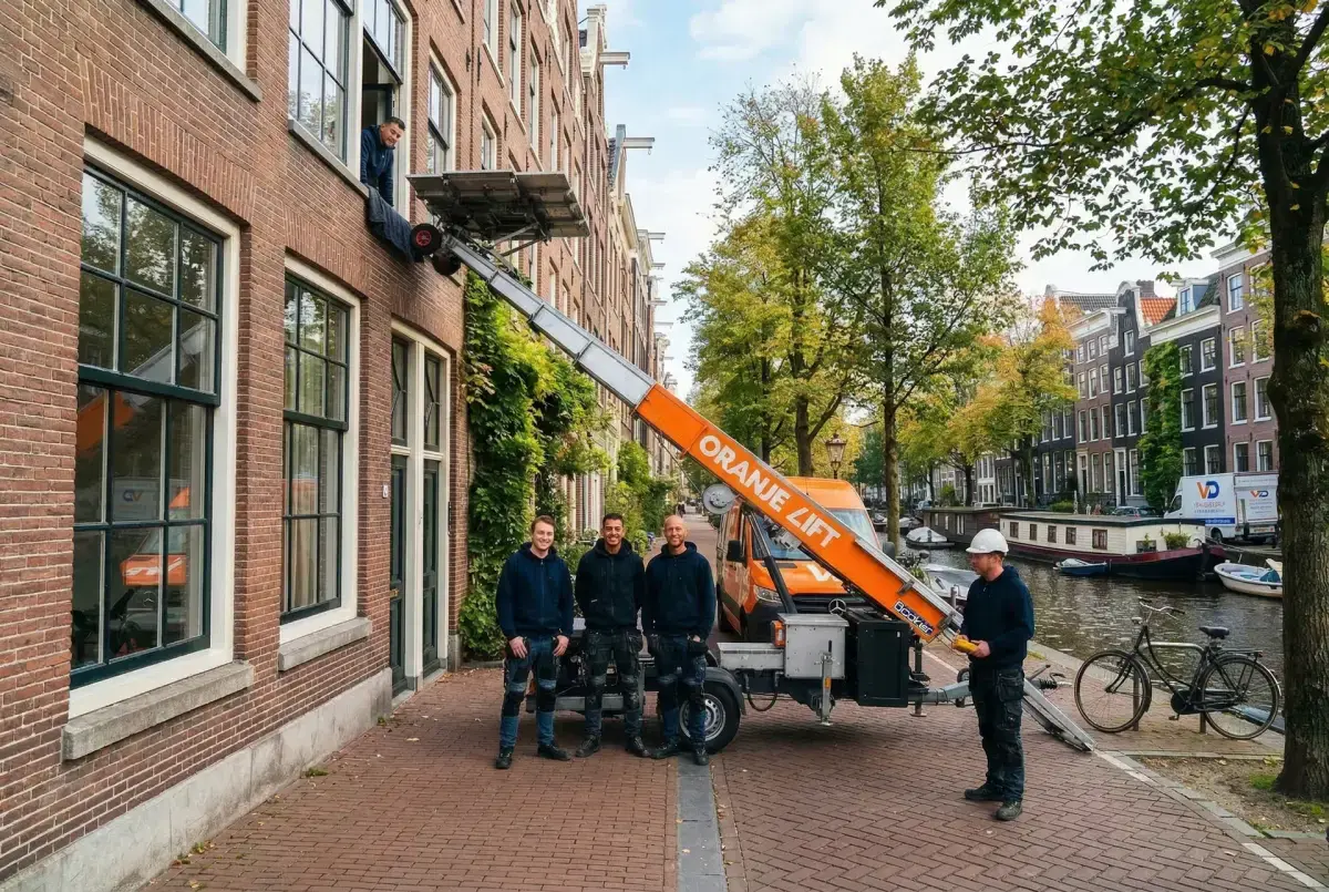 Professionele verhuislift Amsterdam